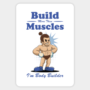 Massive Gains Body Builder Sticker